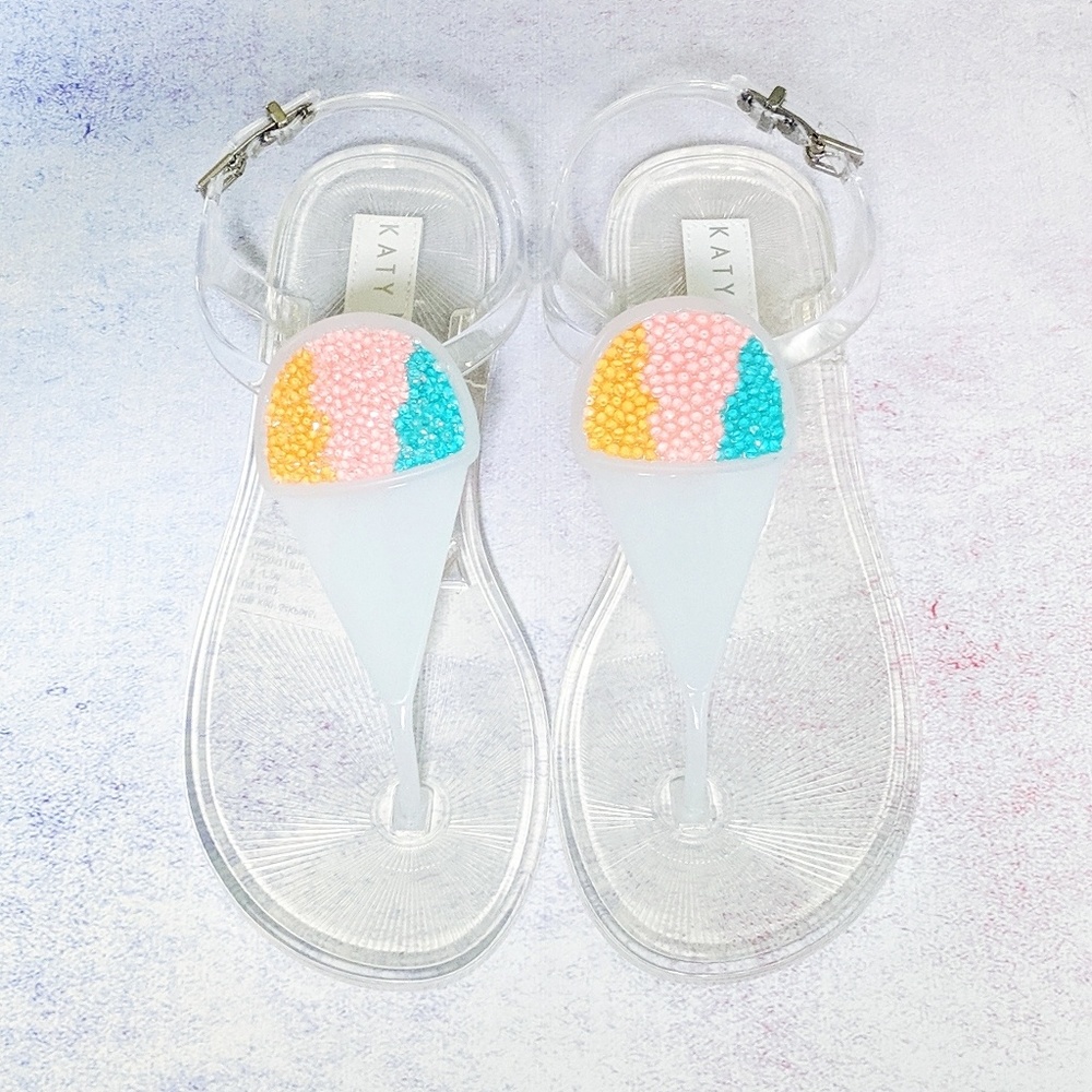 NEW 8M Snow Cone Katy Perry Jelly Sandals